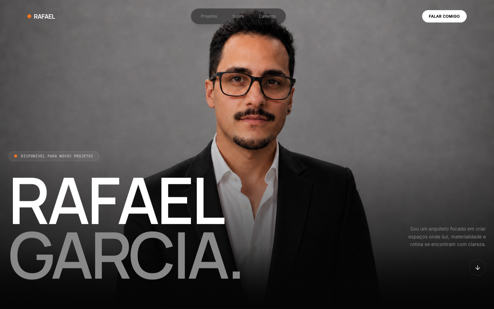 Screenshot of Rafael Garcia, Architect